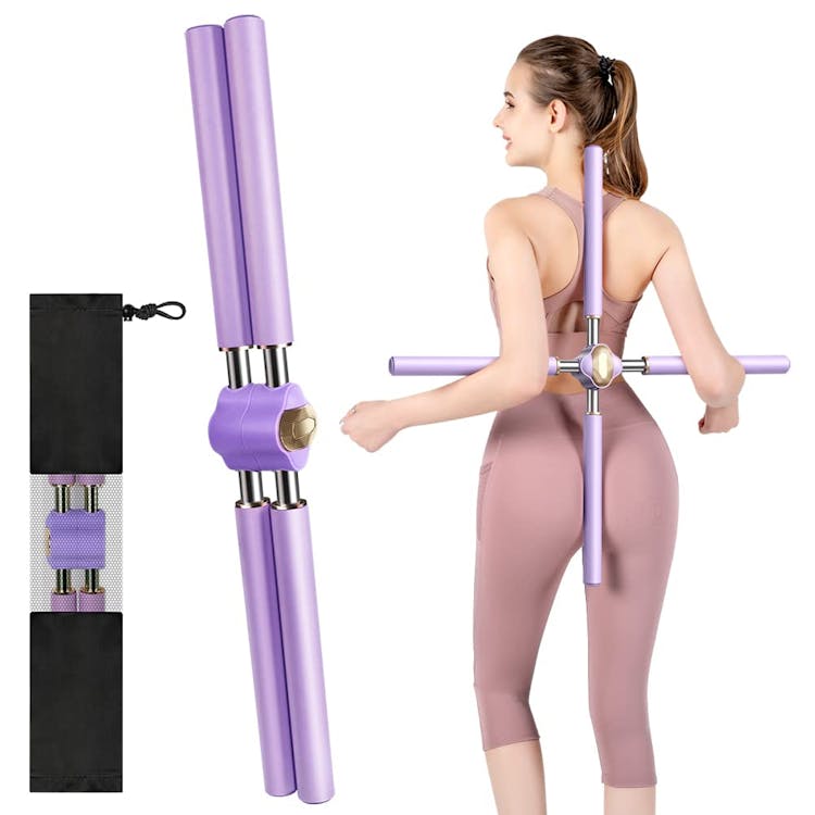 Posture Corrector,yoga sticks stretching tool,yoga sticks for