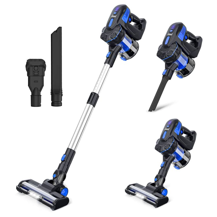 inse cordless vacuum cleaner 6 in 1 rechargeable