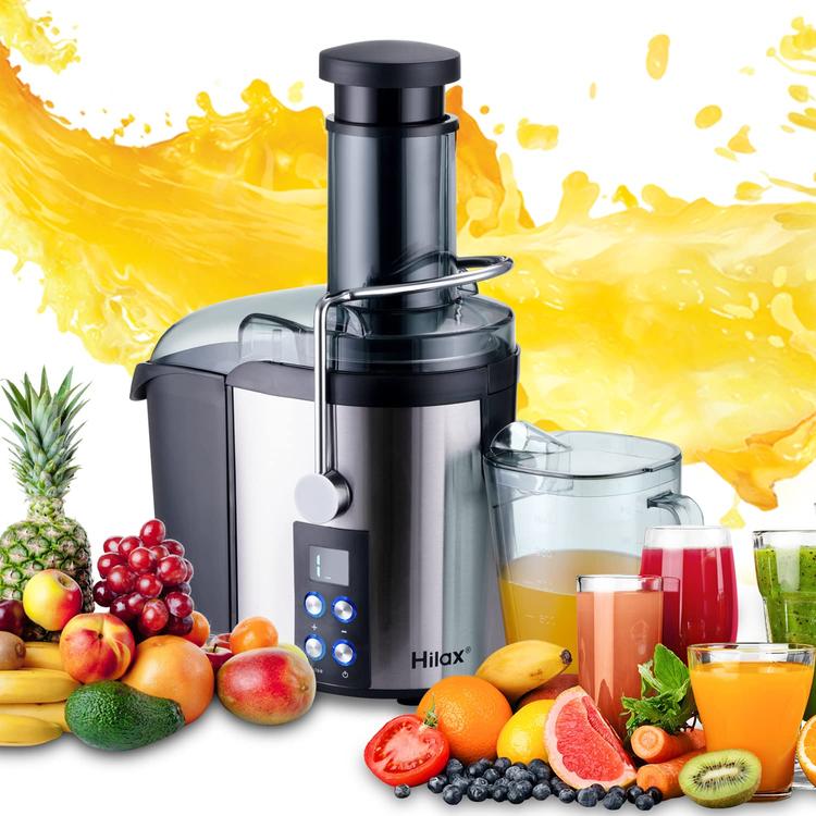  Centrifugal Juicer Machine - LCD Monitor 1100W Juice