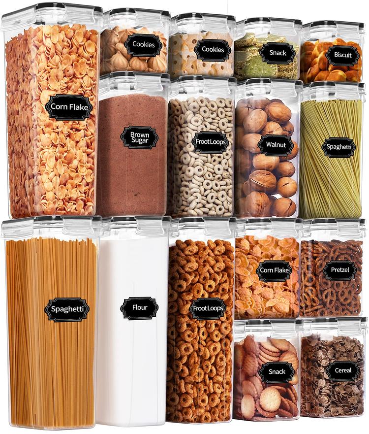 Promotion Clearance! Food Storage Containers, Plastic Cereal